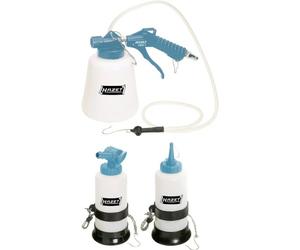 Hazet 1120934 Pneumatic Brake Bleeding Set - Multi-Colour | 1188 g, 3-piece, drive 640240 brake service, extraction of brake fluid on wheel brake cylinders/brake calipers