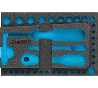HAZET 163-350L 2-Component Soft Foam Insert - Multi-Colour