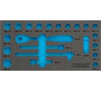 HAZET 163-353L 2-Component Soft Foam Insert - Multi-Colour