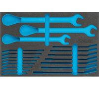 HAZET 163-366L 2-Component Soft Foam Insert - Multi-Colour