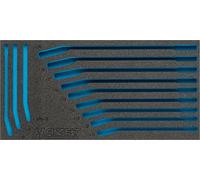 HAZET 163-385L 2-Component Soft Foam Insert - Multi-Colour