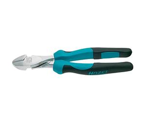 HAZET 1802-22 180 mm Heavy-Duty Diagonal Cutters - Bright Chrome-Plated