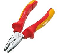 HAZET 1850VDE-22 160 mm VDE Combination Pliers with Protective Insulation - Multi-Colour