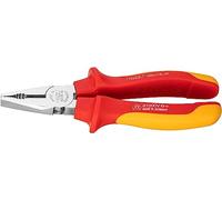 HAZET 1850VDE-33 180 mm VDE Combination Pliers with Protective Insulation - Multi-Colour
