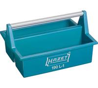 HAZET 190L-1, aperta e maneggevole, con scala delle lunghezze (cm/pollici) sulla parte superiore, impilabile, robusta maniglia di trasporto in alluminio, valigetta di trasporto mobile in plastica