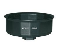 HAZET 2169-6 12.5 mm Square Hollow 16-Point Profile Oil Filter Wrench - Multi-Colour