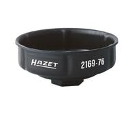 HAZET 2169-76 12.5 mm Square Hollow Groove Profile Oil Filter Wrench - Multi-Colour
