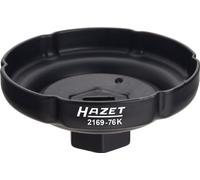 HAZET 2169-76K 12.5 mm Square Hollow Groove Profile Oil Filter Wrench - Multi-Colour