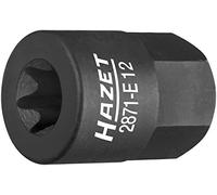 HAZET 2871-E12 17 mm Hexagon E 20 Turbocharger/Manifold Torx Profile Socket - Multi-Colour