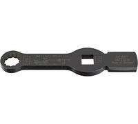 Hazet Impact Socket Wrench 6-Point with 2 Striking Surface Square Hollow for 20 mm Double Hex Total Length 219 mm Pack of 1 2872SZ - 26