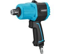 Hazet 3/4 Inch Twin Turbo Impact Wrench 9013MTT, 1890 Nm Release Torque, High Performance Double Hammer Impact Mechanism, Compact Design for Tight Spaces, Low Vibration and Lightweight