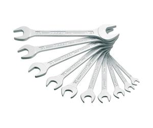 Hazet 450N/10 Double Open End Wrench Set 10pcs