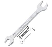 HAZET Open-end Spanner 450N-10X11 155,7 Chrome Vanadium Steel Chromed