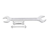 Hazet 450N-17X19 Open Ring Spanner 17-19mm Chrome-Plated Slim Heads