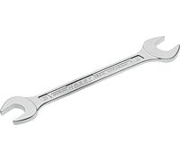 HAZET 450N-20X22 238.9 mm Hexagon Profile Double Open-End Wrench - Chrome-Plated