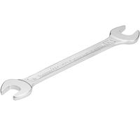 HAZET 450NA-1/2X9/16VKH 172.4 mm Hexagon Profile Double Open-End Wrench - Chrome-Plated