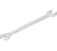 HAZET 450NA-1/4X5/16VKH 129.9 mm Hexagon Profile Double Open-End Wrench - Chrome-Plated