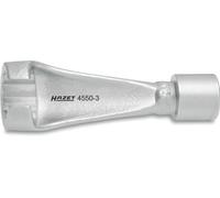 HAZET 4550-3 83 mm 12-Point Profile Injection Line Wrench - Chrome-Plated