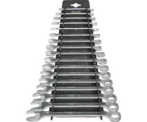 Hazet 603/17H 12-Point Profile Combination Wrench Set - Chrome-Plated