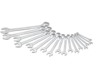 HAZET 603/17N 12-Point Profile Combination Wrench Set - Chrome-Plated
