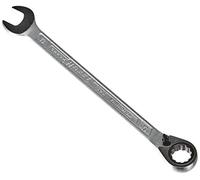 HAZET 606-13 193.2 mm 12-Point Traction Profile Ratcheting Combination Wrench - Chrome-Plated