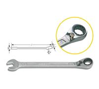 Hazet 606-19 Ratcheting Crowfoot Wrench 19mm 72 Teeth Chrome-Plated