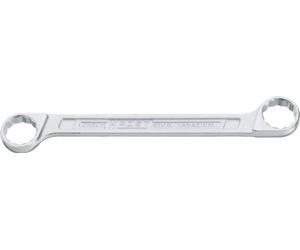 HAZET 610N-24X26 254 mm Hexagon Traction Profile Polished Head Double Box-End Wrench - Chrome-Plated