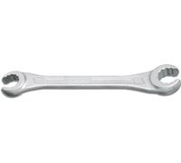 HAZET 612-11X13 160 mm Hexagon Profile Double Box-End Open Wrench - Chrome-Plated