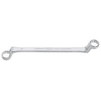 HAZET 630-10X11 200 mm 12-Point Profile Polished Head Double Box-End Wrench - Chrome-Plated