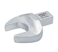 HAZET 6450C-16 43 mm Hexagon Profile Insert Open-End Wrench - Chrome-Plated | SW 16, drive 9 x 12 mm insertion square solid, output outer profile hexagon, chrome-plated, SW 16 mm, length 43 mm, 56 g