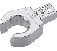 HAZET 6612C-16 45.4 mm 12-Point Profile Insert Box-End Open Wrench - Chrome-Plated