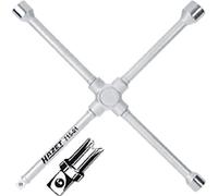 HAZET 715-01 420 mm Hexagon Profile Polished Head 4 Way Rim Wrench - Chrome-Plated