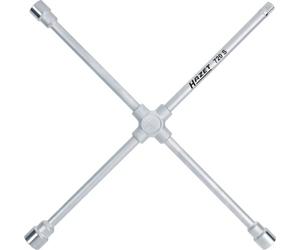 HAZET 720S 750 mm Four-Way Rim Wrench - Chrome-Plated