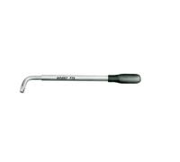 Hazet 772 12.5 mm Square Solid Telescopic Wheel Nut Wrench - Chrome-Plated