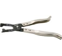 HAZET 791-5 250 mm Valve Stem Seal Ring Pliers with Burnished Jaws - Nickel-Plated