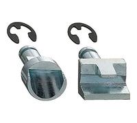 HAZET 798-010/4 2 Retaining Bolts and Lock Washers Replacement Set - Multi-Colour