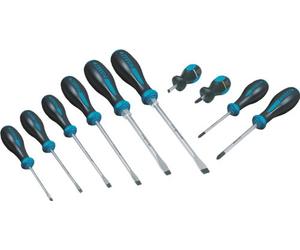 HAZET 802/10 Slot Cross Recess Profile PH HEXAnamic Screwdriver Set - Multi-Colour