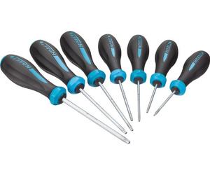HAZET 802TH/7 Tamper-Resistant Torx Profile HEXAnamic Screwdriver Set - Multi-Colour