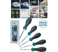 Hazet 810/6VDE Screwdriver Set 6-piece Slot/Phillips VDE 220-250V