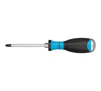 Hazet 810U-PH3 Cross Head Screwdriver, Pack of 1, Matt Chrome Blade, Burnished