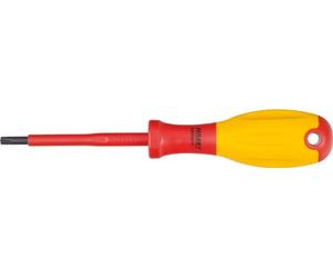HAZET 810VDE-T30 Torx Profile T 30 Screwdriver for Electricians with Protective Insulation and Burnished Tips - Multi-Colour