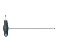 Hazet 829KK-3 Allen Wrench (Short and Long Blade for Flexible Use, Hexagon Socket Profile, Size 3 mm) Dark Blue
