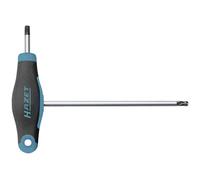 Hazet 829KKT-T15 Allen Key (Short and Long Blade for Flexible Use, Torx Profile, Size: T15) Dark Blue