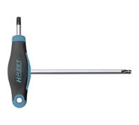 Hazet 829KKT-T25 Angled Screwdriver Short and Long Blade for Flexible Use Torx Profile Size T25 Dark Blue
