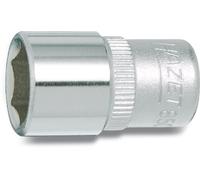 HAZET 850-9 25 mm 6-Point Hexagon Traction Profile Socket - Chrome-Plated/Polished