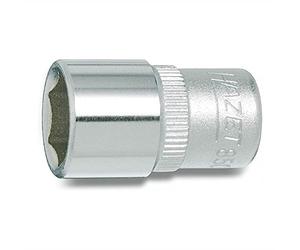 HAZET 850A-3/16 25 mm 6-Point Hexagon Traction Profile Socket - Chrome-Plated/Polished