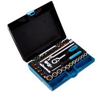 Set di chiavi a bussola HAZET 854-1, Set di utensili da 33 pezzi,azionamento: quadro 6,3 mm (1/4 di pollice),valigetta portautensili mobile,incl. cricchetto e accessori per il funzionamento manuale