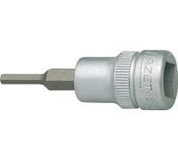 HAZET 8801-3 Hexagon Profile Screwdriver Socket - CVD-Tin Coated