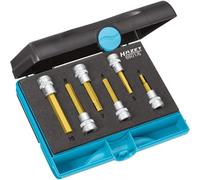 HAZET 8801/6 Screwdriver Socket Set - CVD-Tin Coated