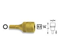 Hazet 8802-T40 Star Socket Bit T40 3/8" Precise Durable Tool